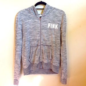 Gray Victoria’s Secret PINK hoodie